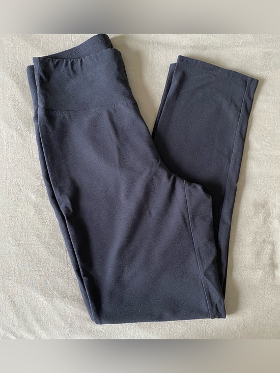 Eileen Fisher Pants - Eileen Fisher Pull-On Straight Leg Pants Dark Gray XS